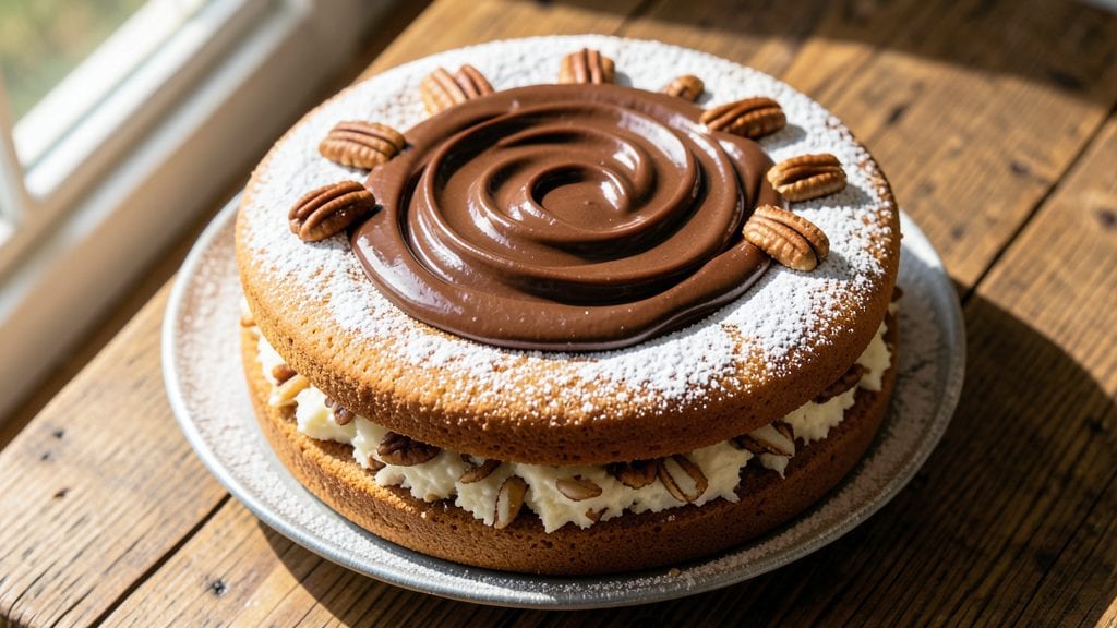America's Test Kitchen German Chocolate Cake Recipe: Pecan-Coconut Swirls Without the Dry Crust