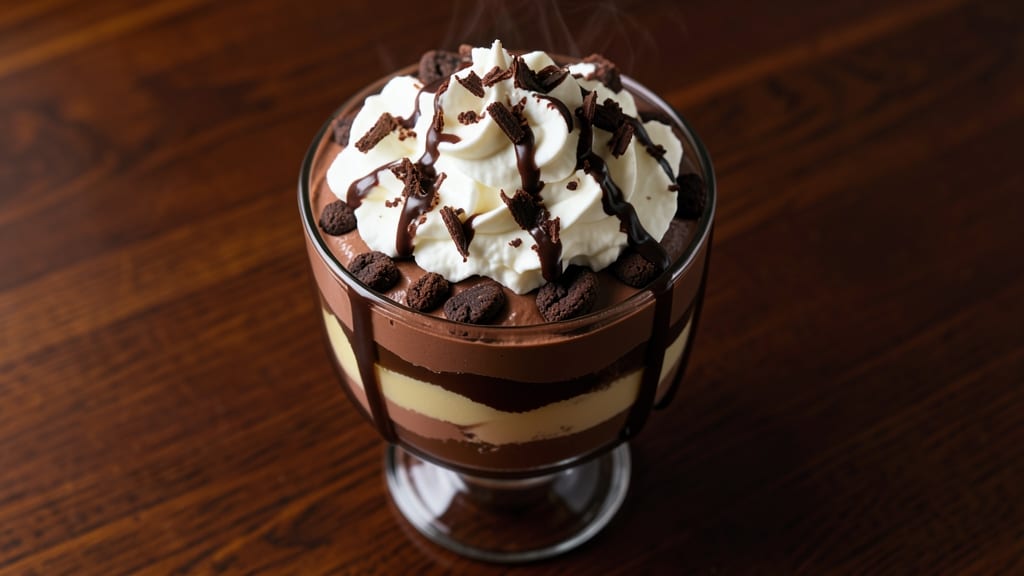 Baileys Chocolate Cheesecake Trifle Recipe: Boozy Layers With Chocolate Drizzle Magic