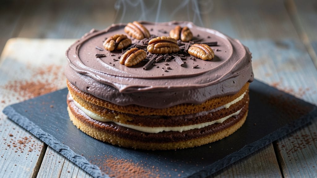 Baker's German Chocolate Cake Frosting Recipe: Nutty-Cocoa Swirls That Stay Perfectly Firm