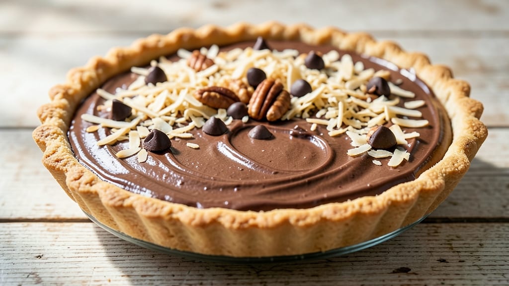 Baker's Original German Chocolate Pie Recipe: Triple-Layered Fudge, Pecan, and Coconut Bliss