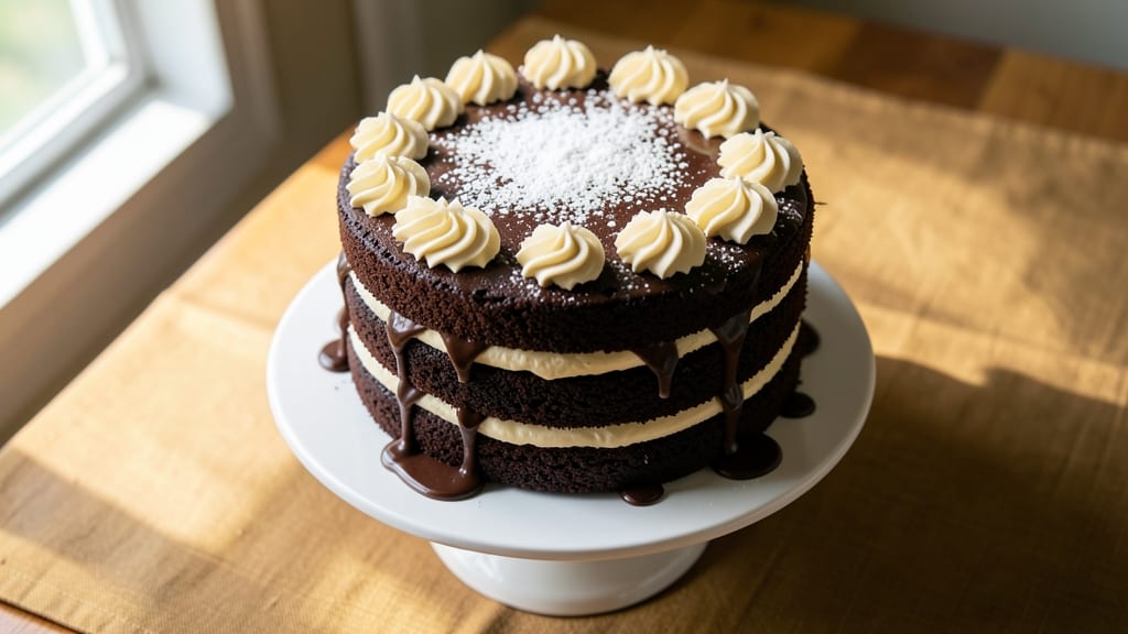 Betty Crocker Chocolate Joy Cake Recipe: Moist Layers and Vanilla Bean Swirls