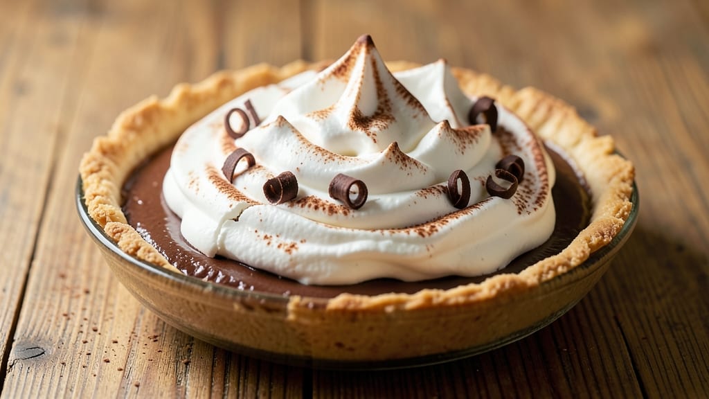 Betty Crocker Chocolate Meringue Pie Recipe: Cloud-Light Meringue Over Rich Filling