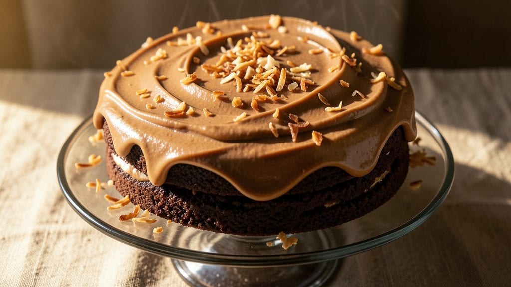 Betty Crocker German Chocolate Cake Frosting Recipe: Toasted Coconut-Caramel Swirls in 10 Minutes