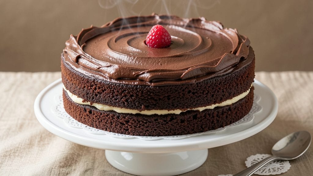 Betty Crocker's Moist Chocolate Cake Recipe: Fudgy Core and Buttery Crust Balance
