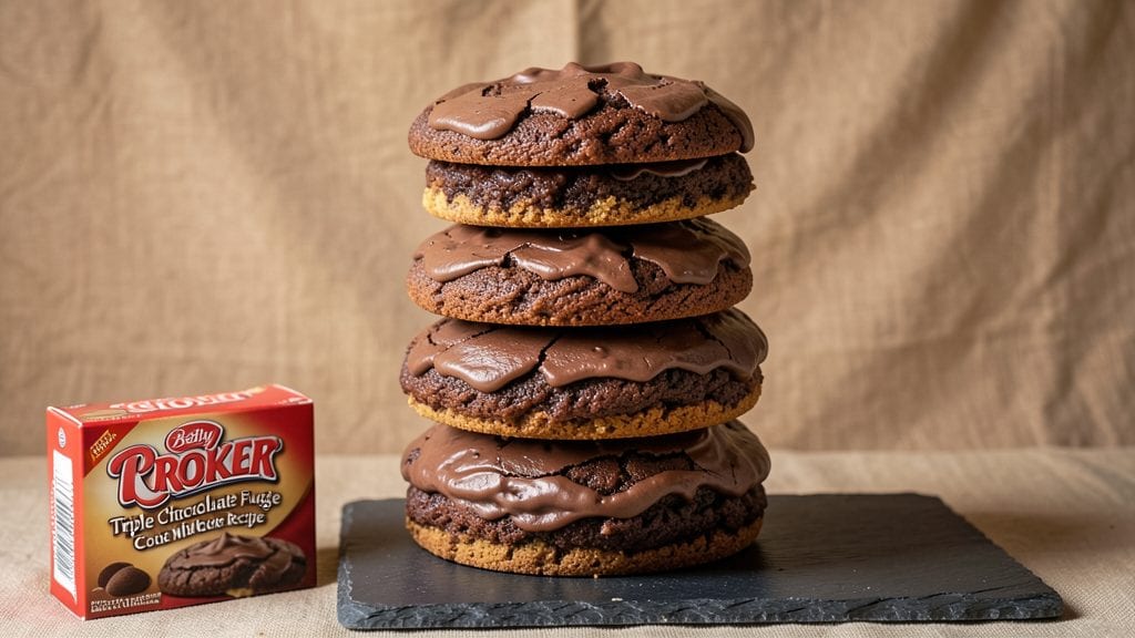 Betty Crocker Triple Chocolate Fudge Cake Mix Cookie Recipe: Fudgy-Crispy Bites with Hidden Espresso Twist