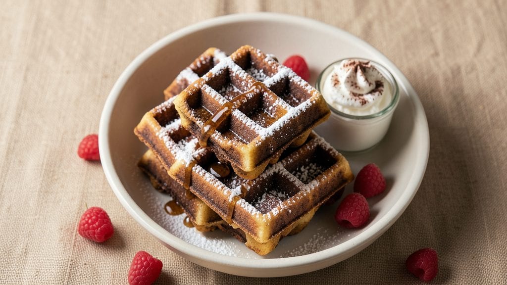 Bisquick Chocolate Waffle Recipe: Fluffy Crunch-Topped Breakfast Magic