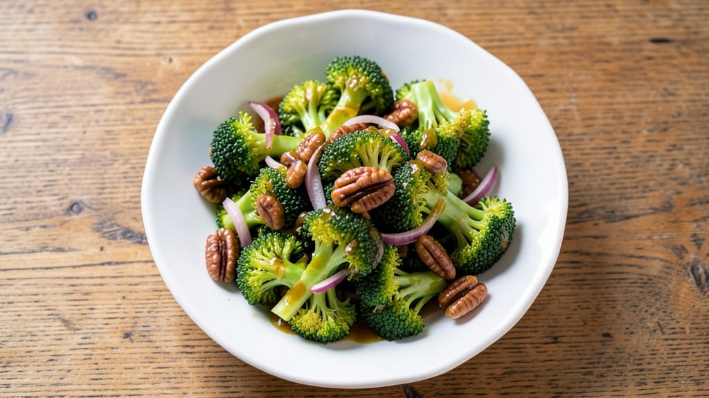 Broccoli Pecan Salad Recipe: Crunchy, Nutty, and Tangy in 15 Minutes