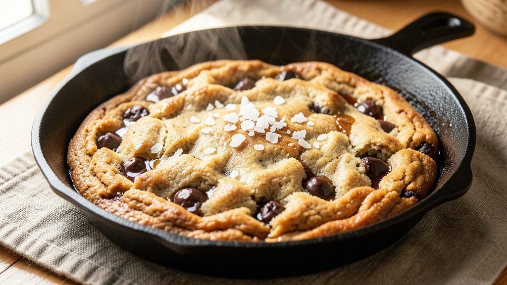 Cast Iron Skillet Chocolate Chip Cookies Recipe: Crispy Edges and Gooey Centers in One Pan