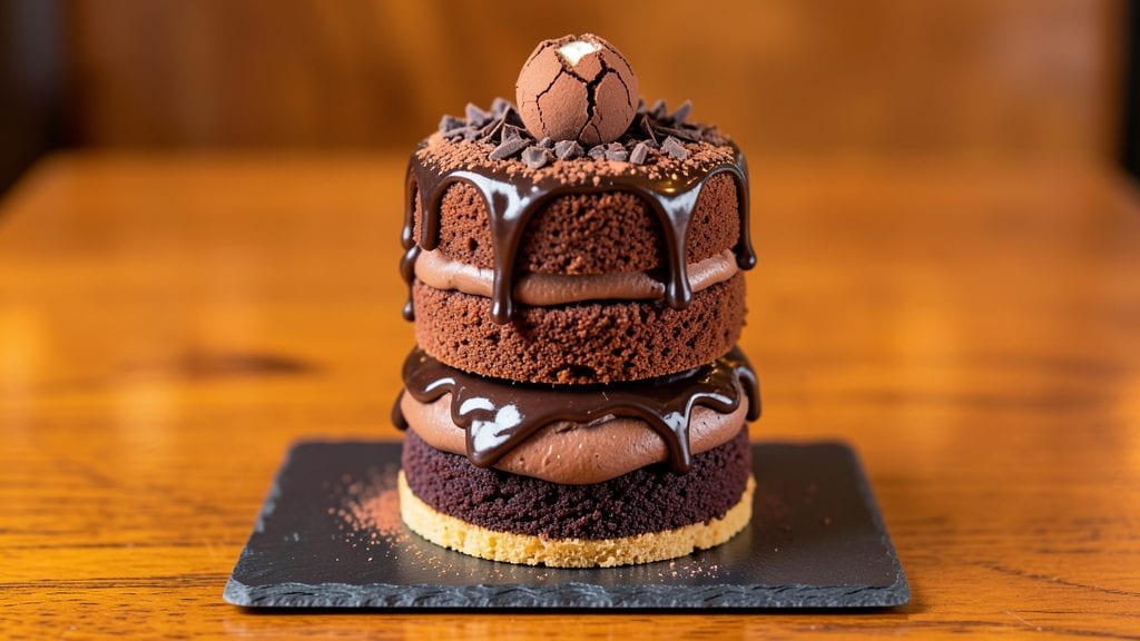 Cheesecake Factory Chocolate Tower Truffle Cake Recipe: Layered Decadence With Crispy Graham Base