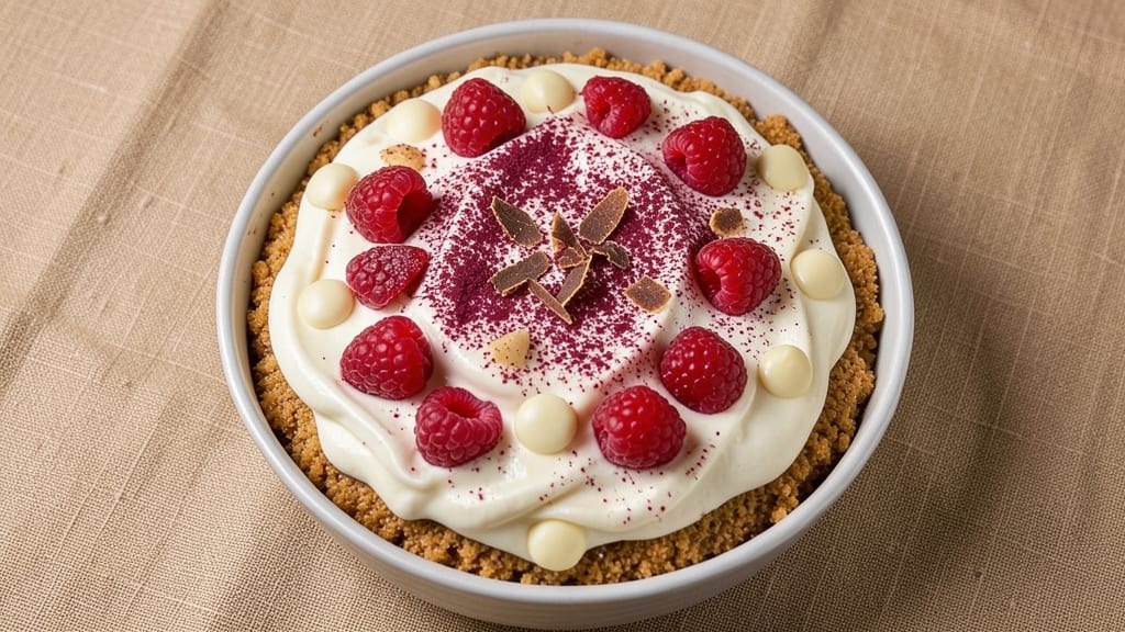 Cheesecake Factory White Chocolate Raspberry Truffle Cheesecake Recipe: Velvety Swirls with Crispy Coconut Crown