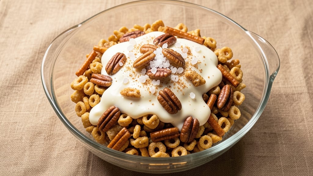 Chex Party Mix With White Chocolate Recipe: Crunchy Clusters and Melty Sweetness in 10 Minutes