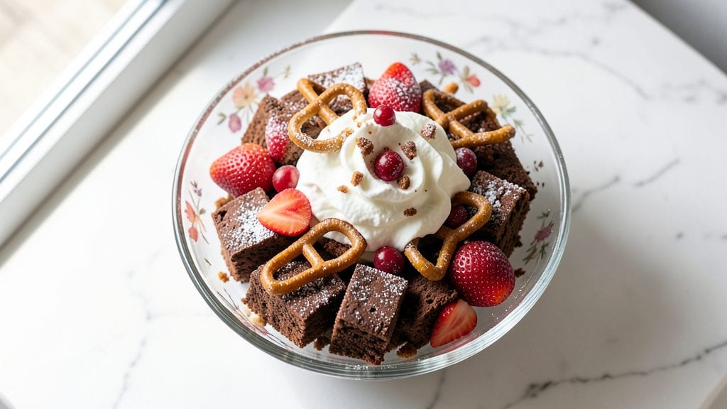 Chocolate Angel Strawberry Pretzel Salad Recipe: Crunchy Sweet Contrast in Every Bite