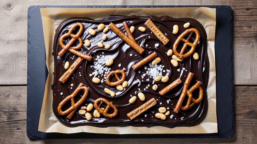 Chocolate Bark Pretzel Recipe: Crunchy-Sweet Salty Bites in 10 Minutes