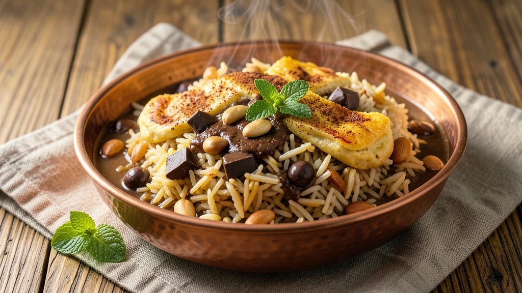 Chocolate Biryani Recipe: Spiced Rice and Dark Chocolate Fusion Dessert