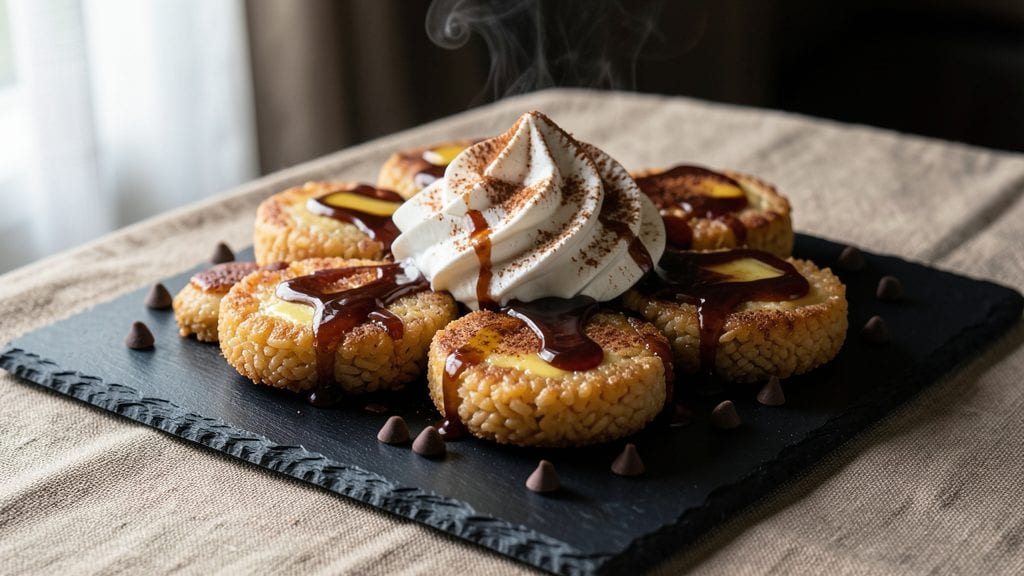 Chocolate Bonet Recipe: Warm Spiced Rum Infusion in Crispy Shells