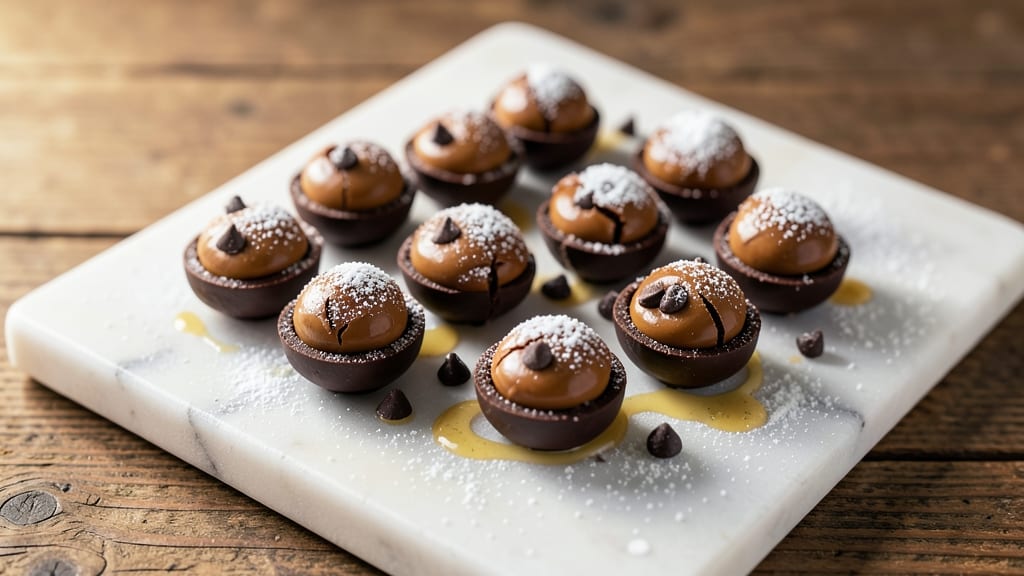 Chocolate Buckeyes Recipe: No-Bake Fudge-Covered Pecan Clusters