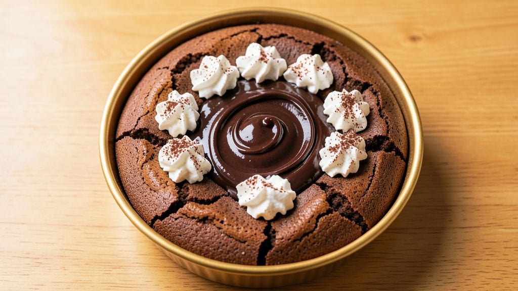 Chocolate Cake With Pudding in the Middle Recipe: Hidden Layer Magic in One Pan