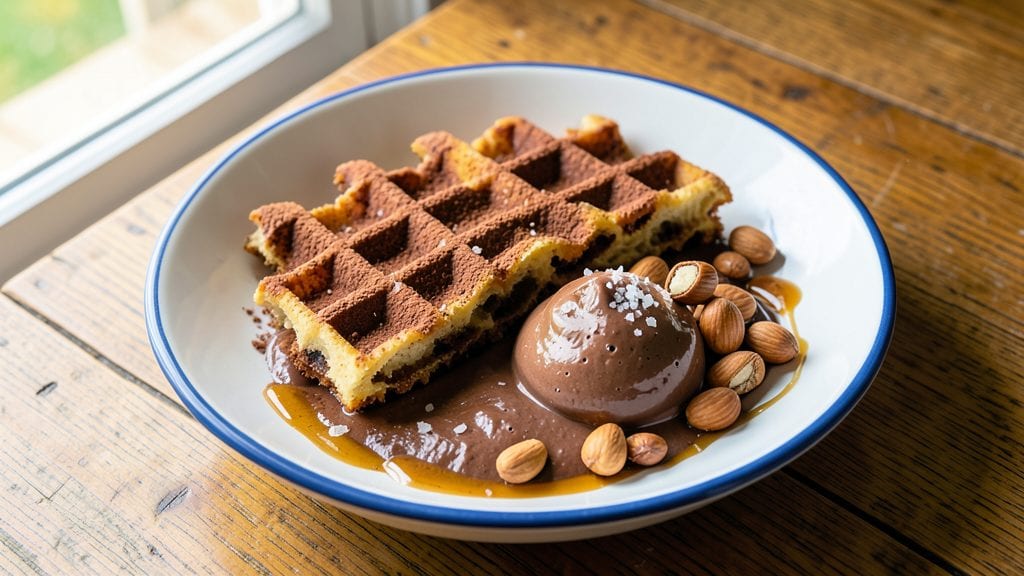 Chocolate Chaffle Recipe: Crispy Waffle-Cone Crunch With Gooey Centers