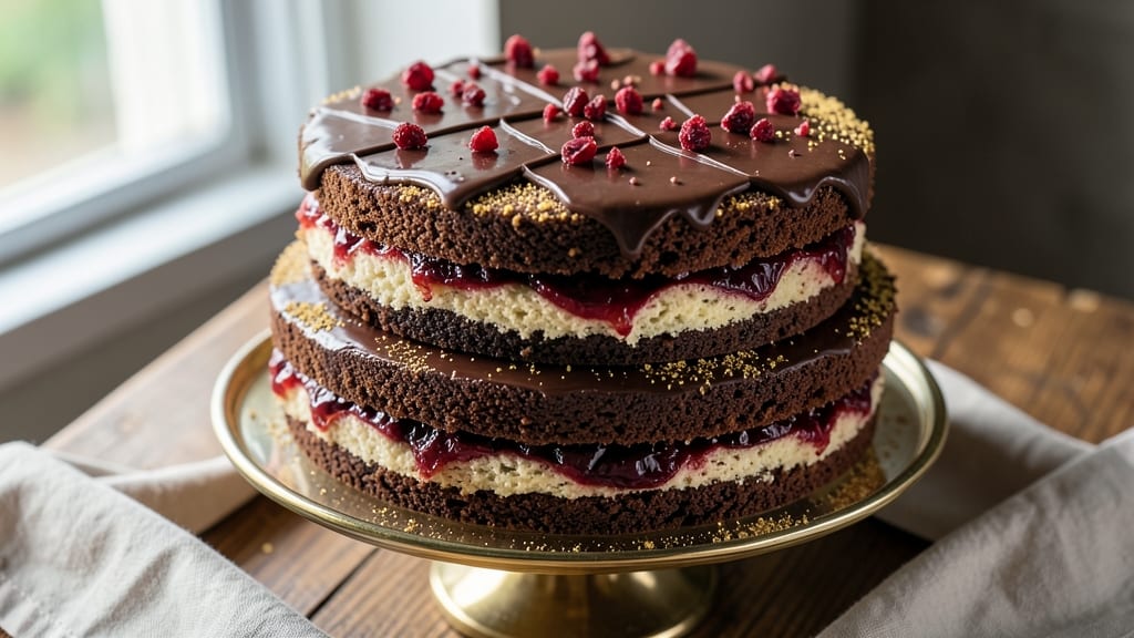 Chocolate Cherry Dr Pepper Cake Recipe: Bold Soda Swirls and Fudgy Layers