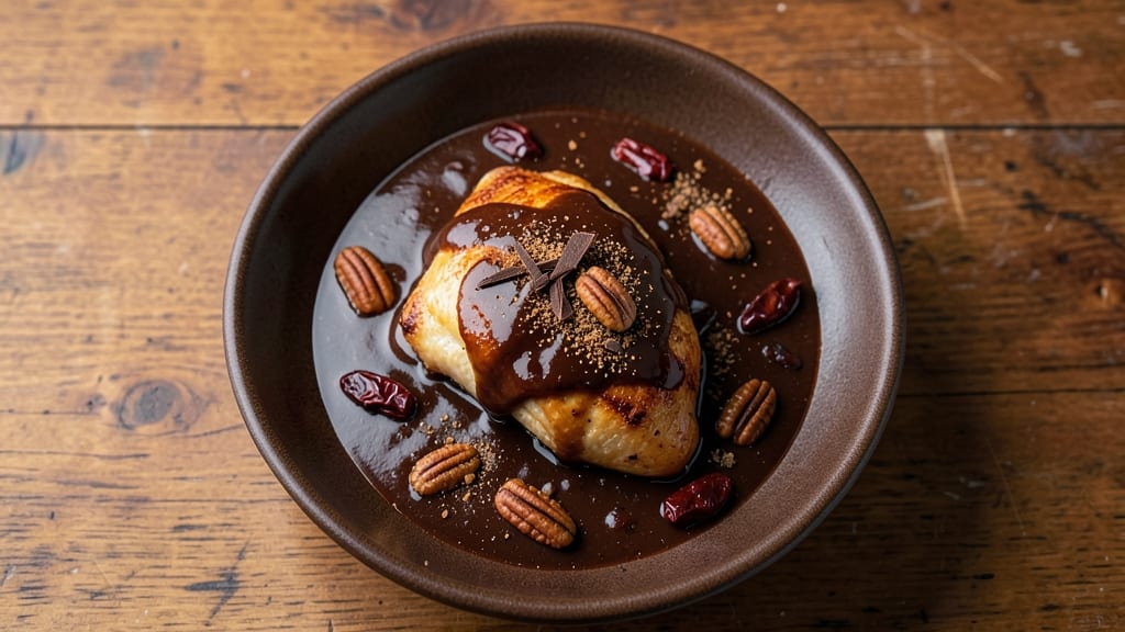 Chocolate Chicken Mole Recipe: Smoky-Sweet Depth With Crispy Pecans