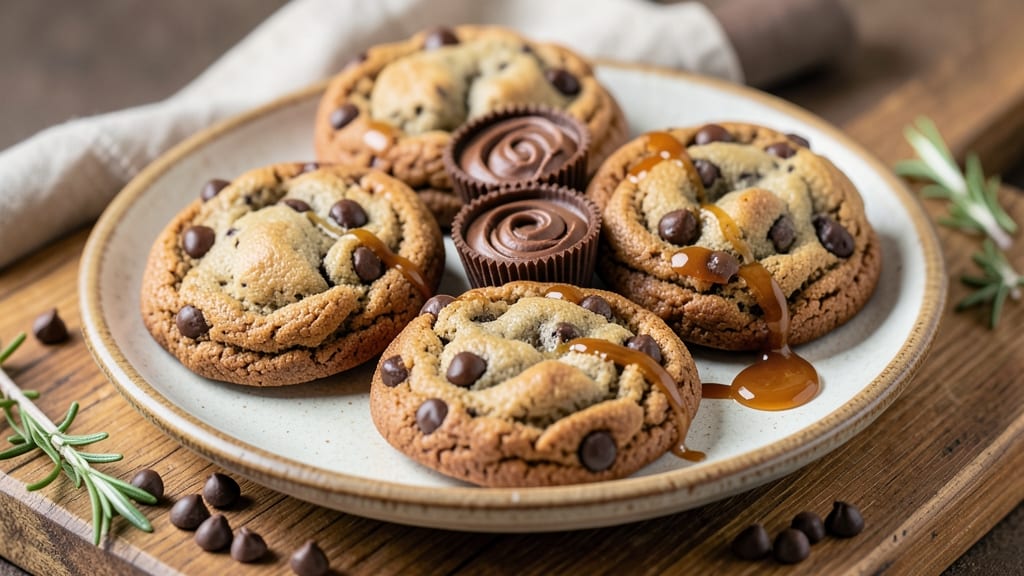 Chocolate Chip Cookie and Reese's Peanut Butter Cup Recipe: Double-Dipped Indulgence in One Bite