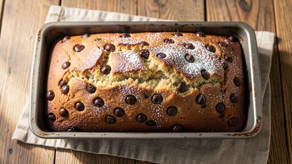 Chocolate Chip Loaf Cake Recipe: Fudgy Cores and Buttery Crust Magic