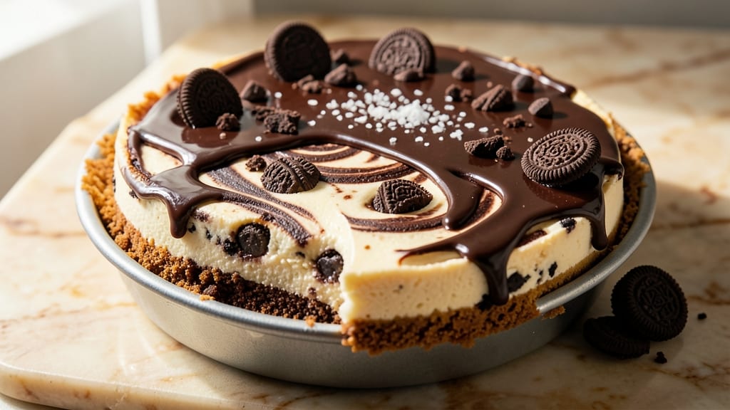 Chocolate Chip Oreo Cheesecake Recipe: Crunchy Cookie Crust Meets Gooey Molten Centers