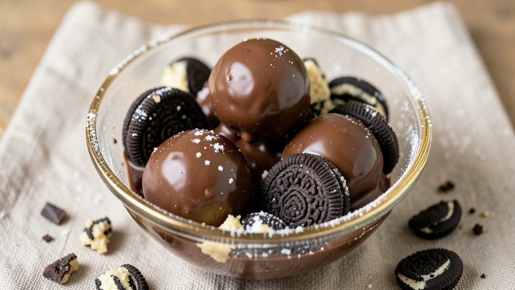 Chocolate Covered Oreo Balls Recipe: No-Bake Crunchy Cocoa Clusters in 15 Minutes