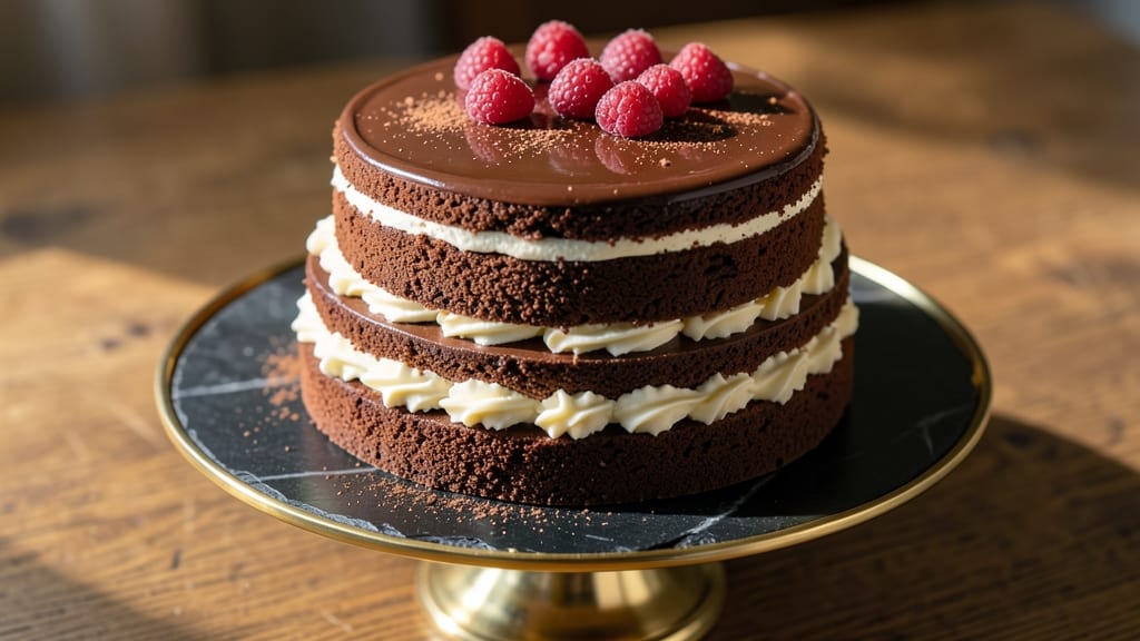 Chocolate Cream Cake Recipe: Layers of Richness With Velvety Frosting