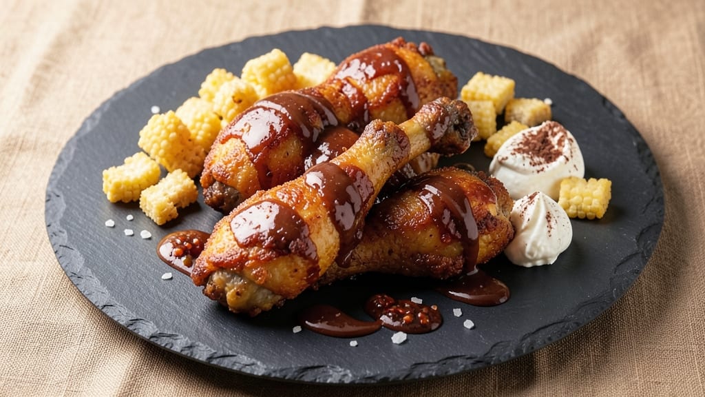Chocolate Fried Chicken Recipe: Crispy Coating and Melty Cocoa Magic
