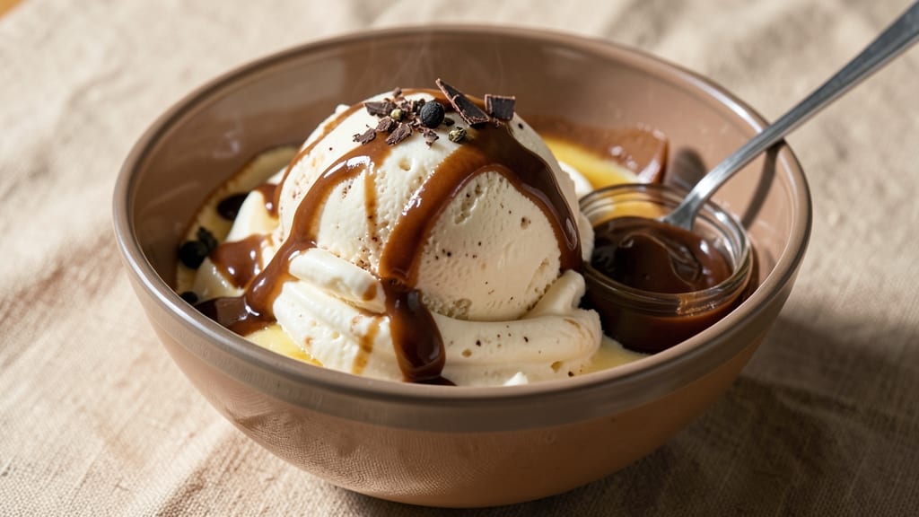 Chocolate Ice Cream With Hershey's Syrup Recipe: Fudgy Swirls and Ribboned Sweetness