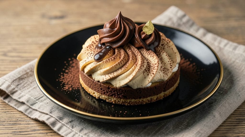 Chocolate Marquise Recipe: Elegant Meringue-Topped Chocolate Torte