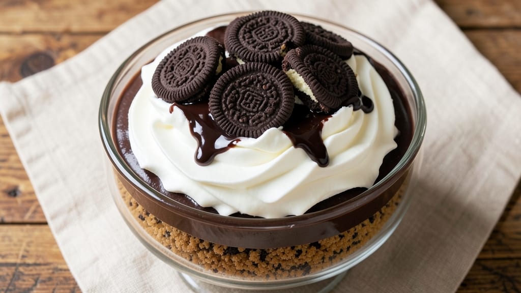 Chocolate Oreo Trifle Recipe: Layered Richness With Crunchy Surprise