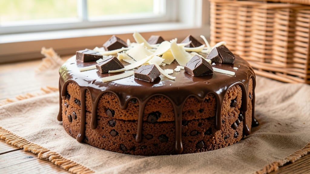 Chocolate Picnic Cake Recipe: Stacked Layers of Fudgy Richness