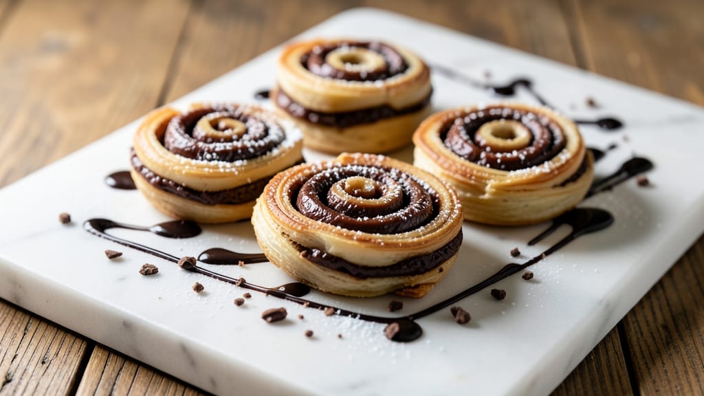 Chocolate Pinwheel Recipe: Roll-and-Bake Layers of Crunchy Crust and Melty Filling