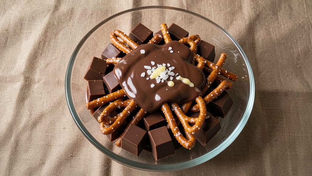 Chocolate Pretzel Rods Recipe: Sweet-Salty Crunch in 10 Minutes