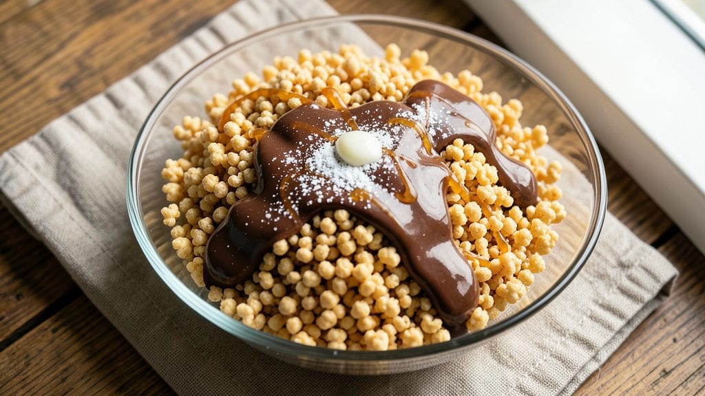 Chocolate Puffed Rice Recipe: Crunchy Clusters With Velvety Cocoa Magic