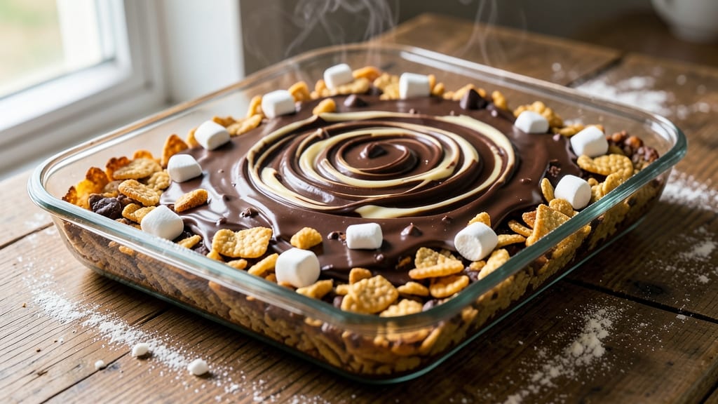 Chocolate Rice Krispie Treats Recipe UK: Crunchy Rice Clusters in Gooey Chocolate Bliss