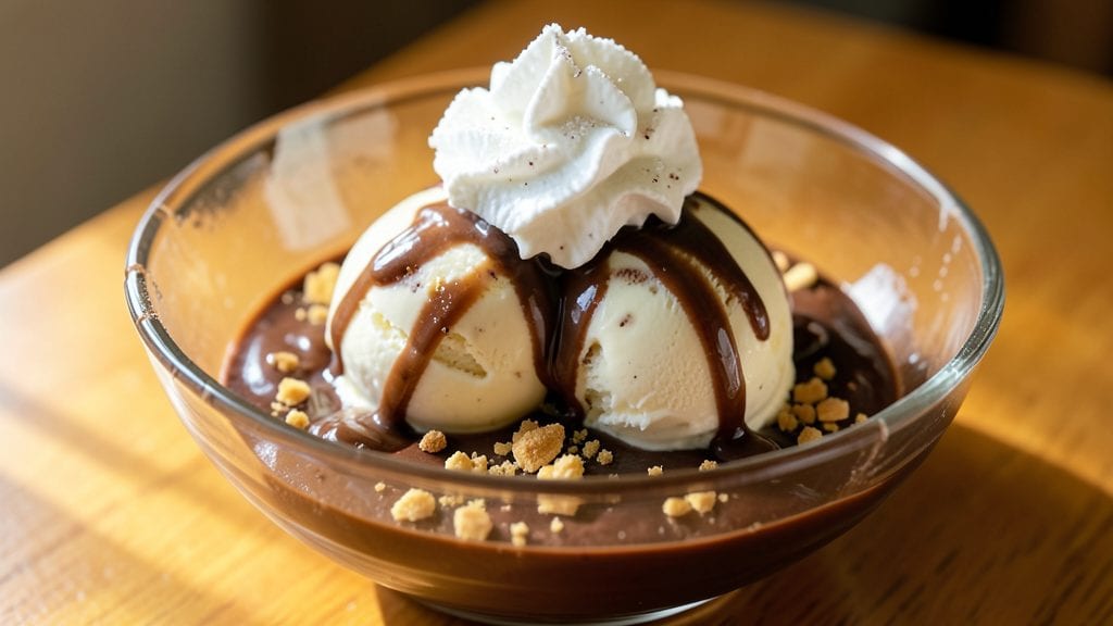 Chocolate Sundae Recipe: Vanilla Wafer Crunch and Hot Fudge Magic