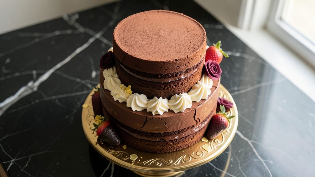 Chocolate Wedding Cake Recipe: Tiered Elegance With Moist Layers