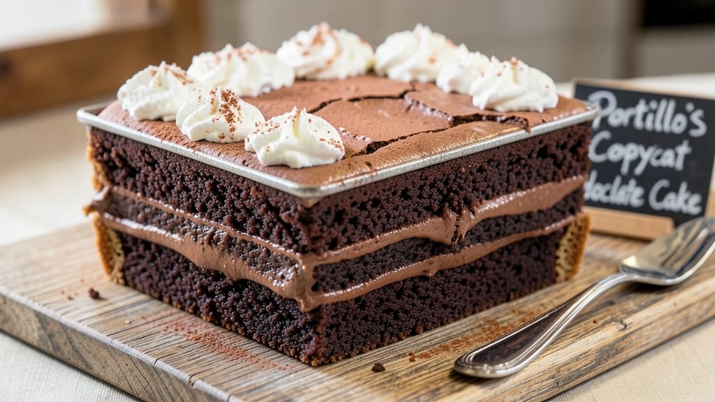 Copycat Portillo's Chocolate Cake Recipe: Deep Cocoa Swirls and Secret Buttermilk Moisture