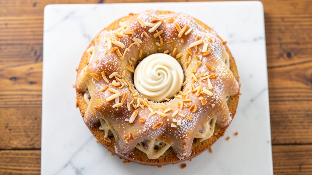 Doan's Bakery White Chocolate Coconut Bundt Cake Recipe: Velvet Crumb and Toasted Coconut Shards