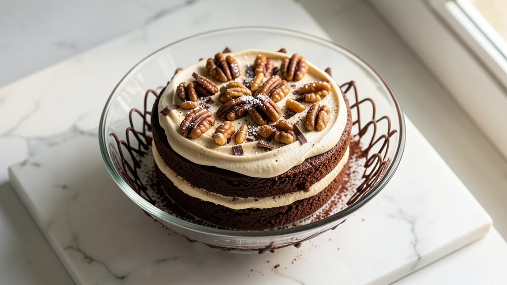 Dutch Chocolate Cake Recipe: Moist Layers and Crunchy Topping Magic