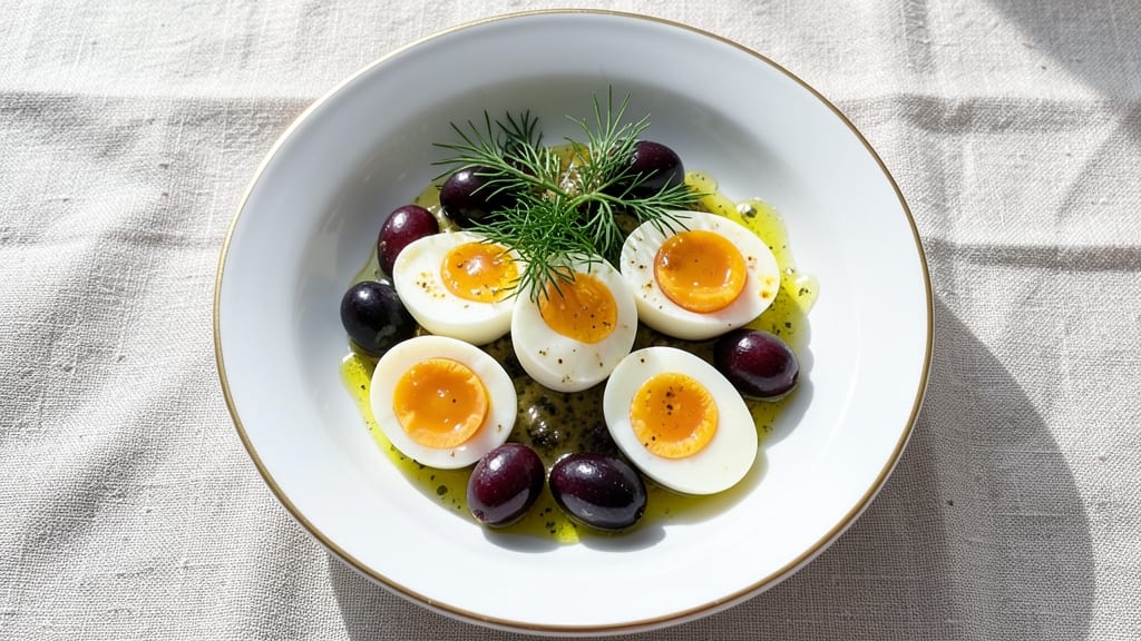 Egg and Olive Salad Recipe: Bright Mediterranean Bites With Zero Mayonnaise