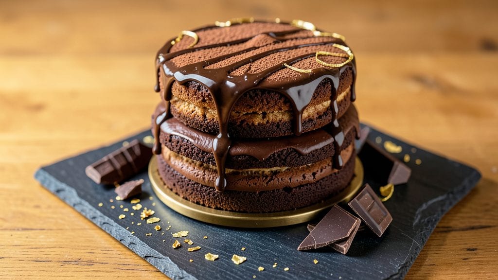 Fancy Chocolate Cake Recipe: Layers of Richness With Decadent Ganache Drizzle
