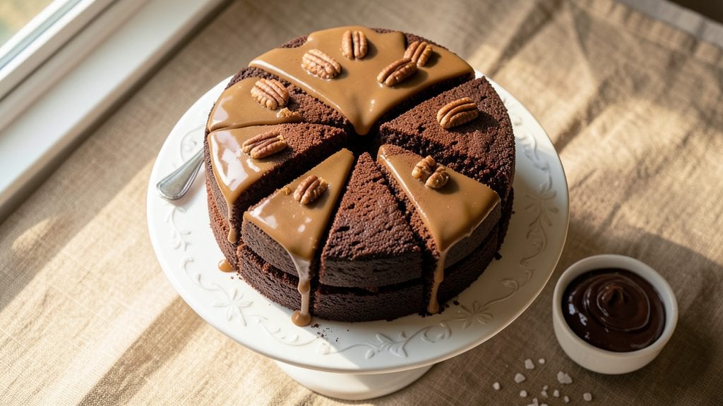 German Chocolate Cake Recipe With Cocoa Powder: Nutty Pecan Swirls and Fudgy Layers