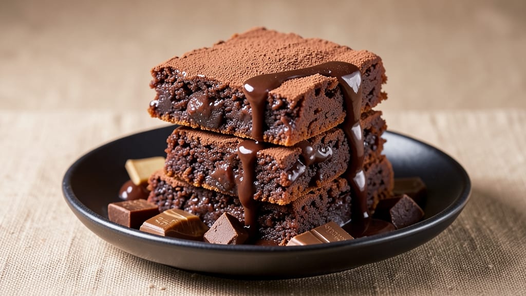 Ghirardelli Triple Chocolate Mix Brownies Recipe: Fudgy Layers With Melting Chocolate Rivers