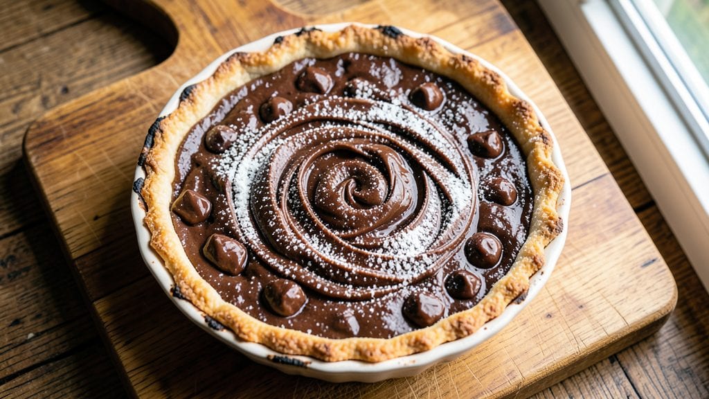 Granny's Chocolate Pie Recipe: Velvety Filling With Buttery Crust Crunch