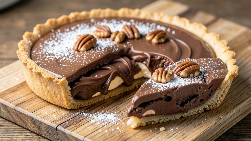 Hershey's Chocolate Cream Pie Recipe: Velvety Filling With Crispy Lattice Top