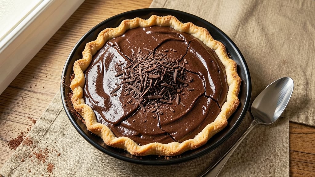 Hershey's Cocoa Powder Chocolate Pie Recipe: Velvety Crust and Fudgy Core